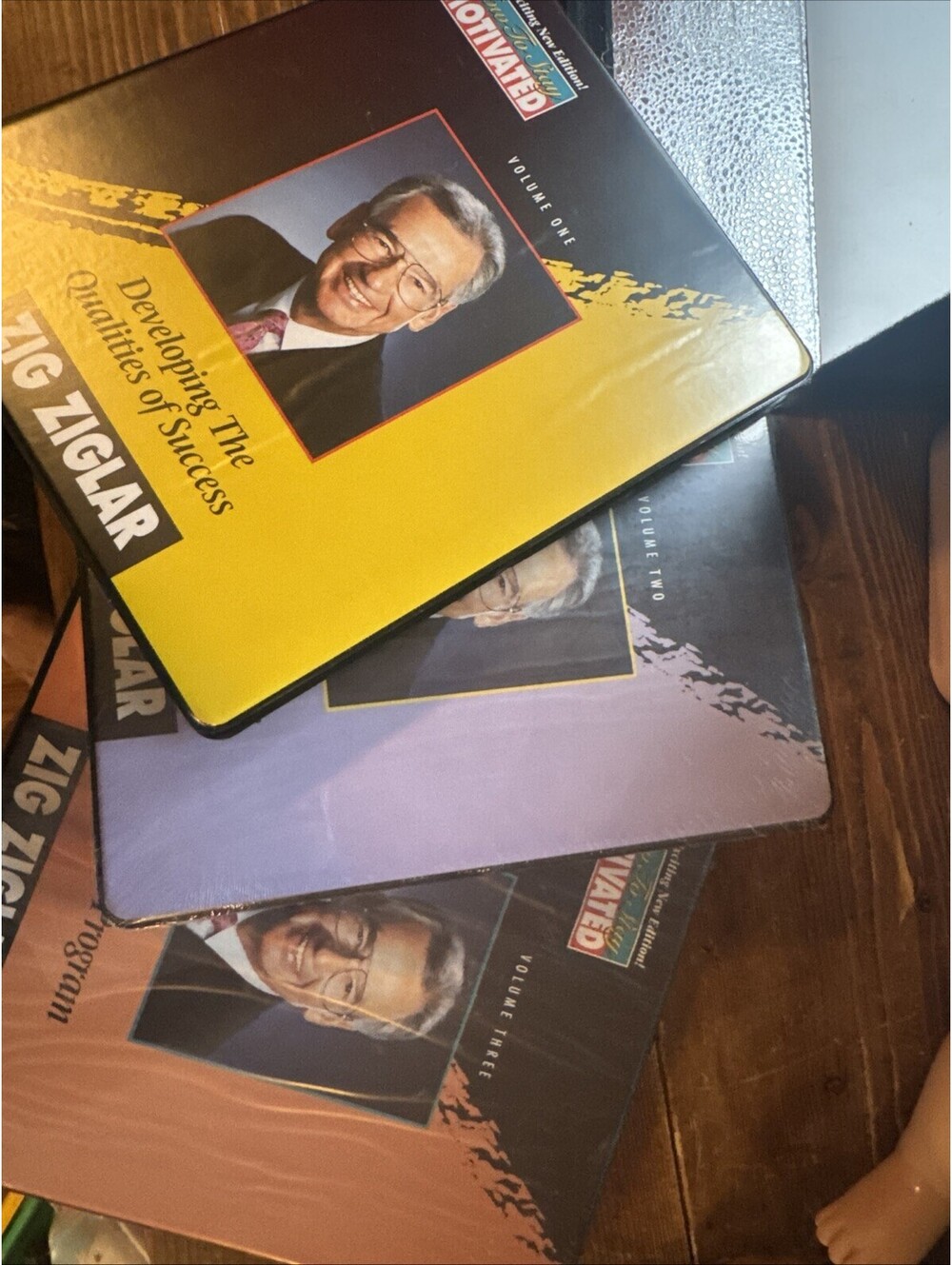 Zig Ziglar How to Stay Motivated Vol 1-3 Complete Cassette Tape Set